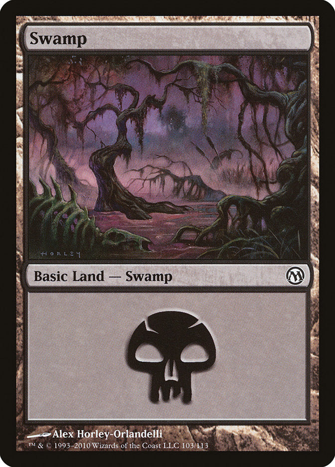 Swamp (103) [Duels of the Planeswalkers] | Silver Goblin