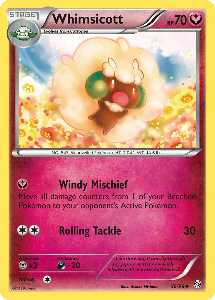 Whimsicott (56/98) [XY: Ancient Origins] | Silver Goblin