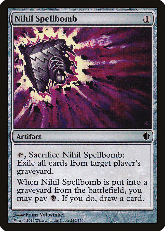 Nihil Spellbomb [Commander 2013] | Silver Goblin