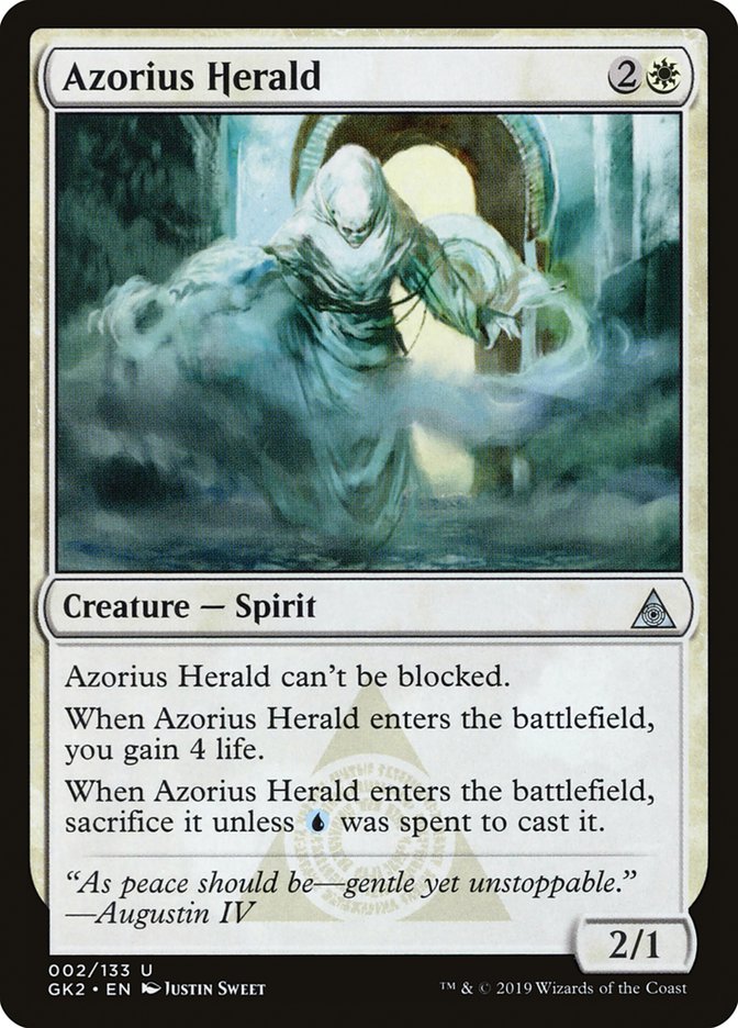 Azorius Herald [Ravnica Allegiance Guild Kit] | Silver Goblin