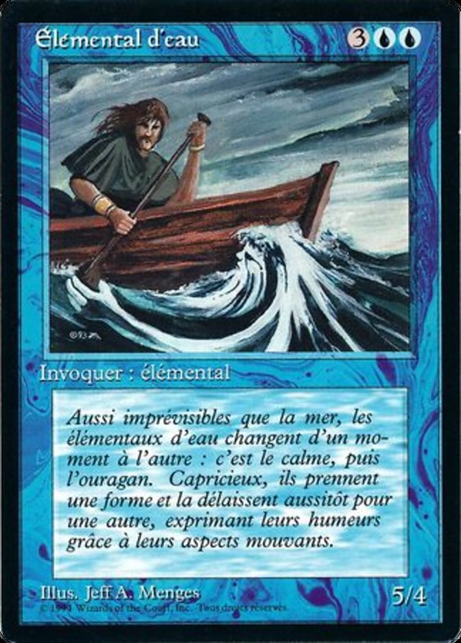 Water Elemental [Foreign Black Border] | Silver Goblin