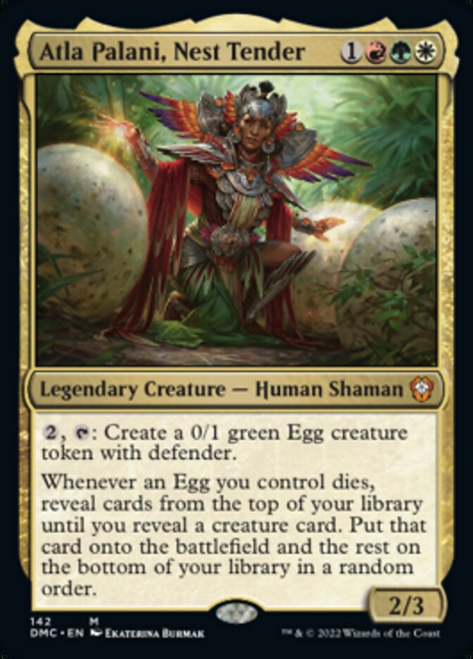 Atla Palani, Nest Tender [Dominaria United Commander] | Silver Goblin