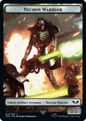 Necron Warrior // Insect Double-Sided Token [Warhammer 40,000 Tokens] | Silver Goblin