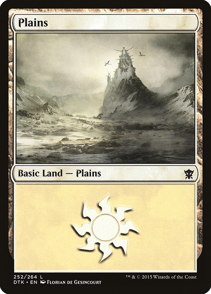 Plains (252) [Dragons of Tarkir] | Silver Goblin