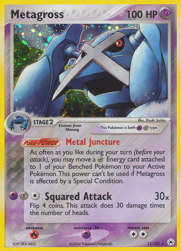 Metagross (11/101) [EX: Hidden Legends] | Silver Goblin