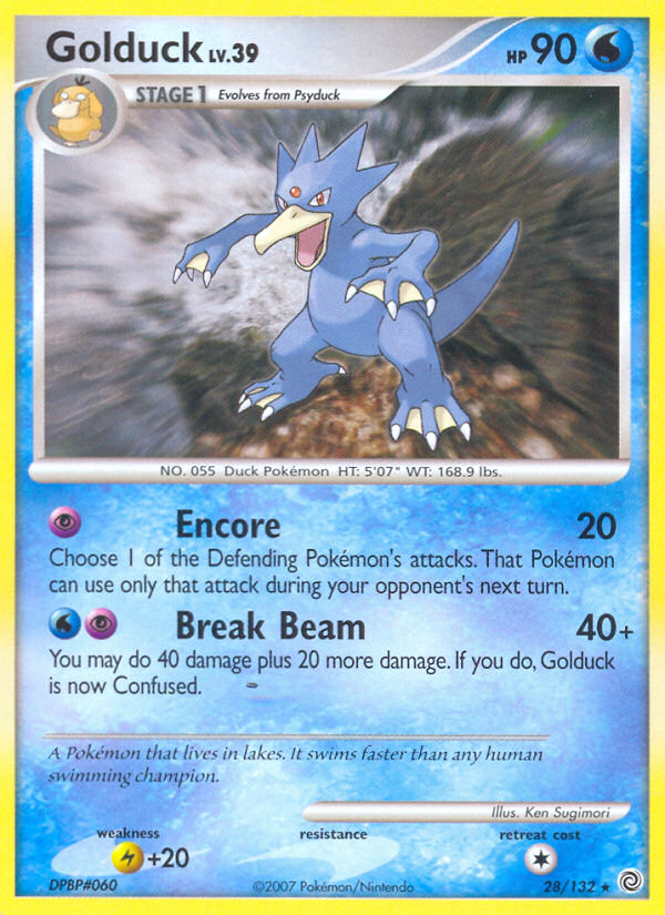 Golduck (28/132) [Diamond & Pearl: Secret Wonders] | Silver Goblin