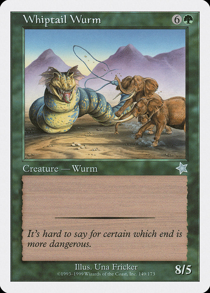 Whiptail Wurm [Starter 1999] | Silver Goblin