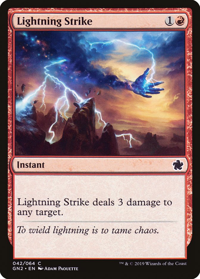 Lightning Strike [Game Night 2019] | Silver Goblin