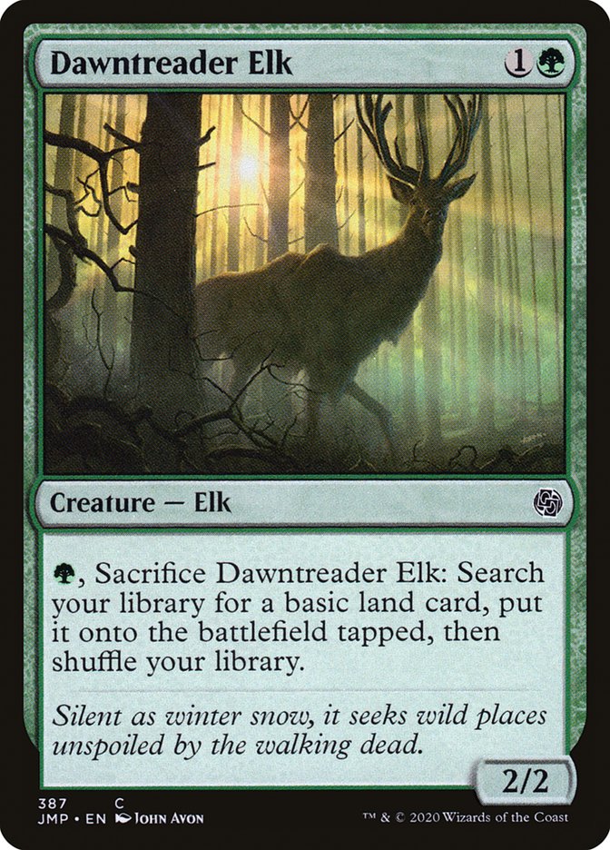 Dawntreader Elk [Jumpstart] | Silver Goblin