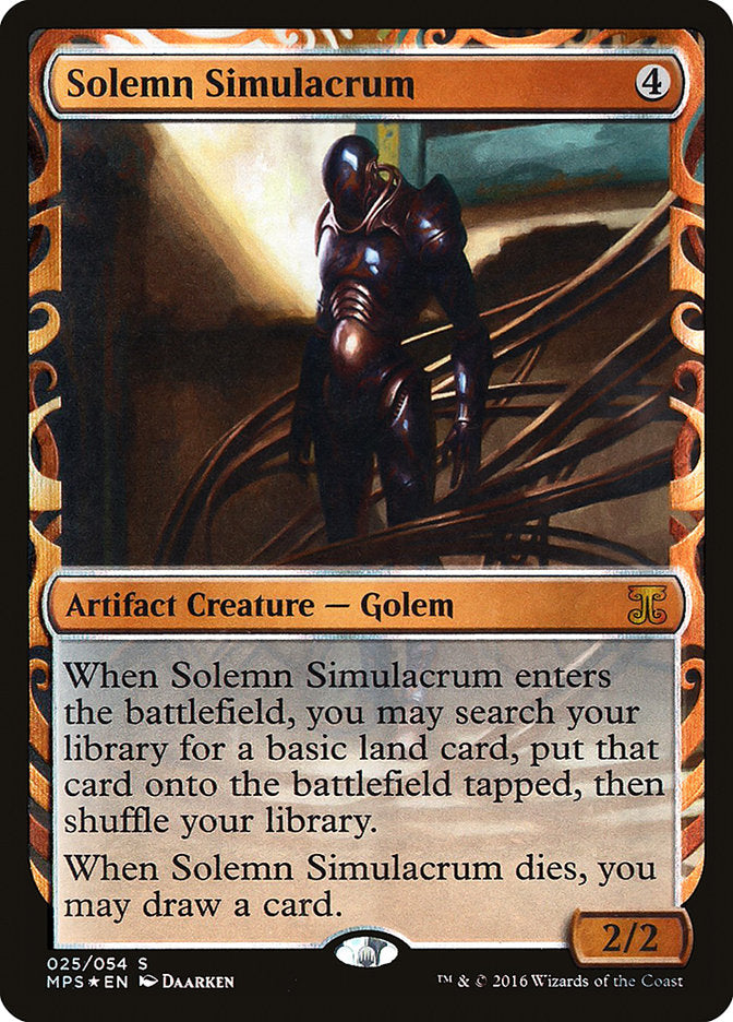 Solemn Simulacrum [Kaladesh Inventions] | Silver Goblin