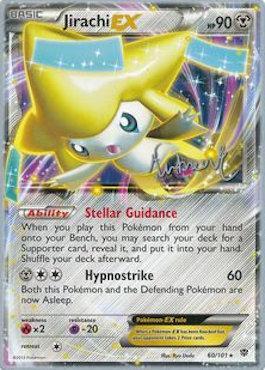 Jirachi EX (60/101) (Emerald King - Andrew Estrada) [World Championships 2014] | Silver Goblin