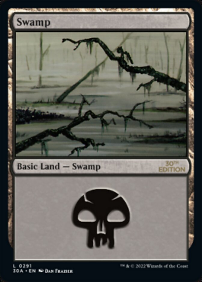 Swamp (291) [30th Anniversary Edition] | Silver Goblin