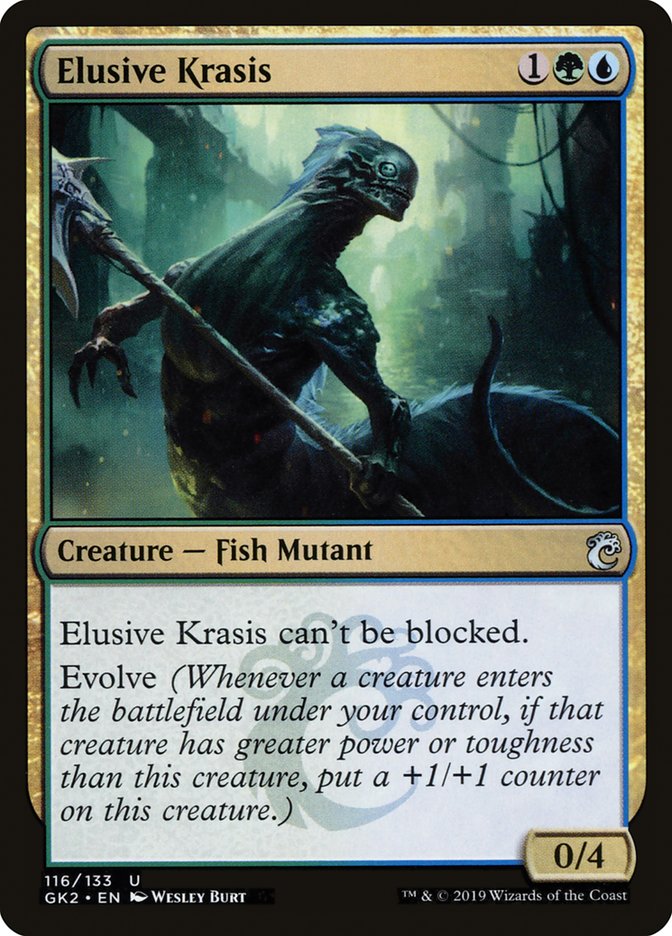 Elusive Krasis [Ravnica Allegiance Guild Kit] | Silver Goblin