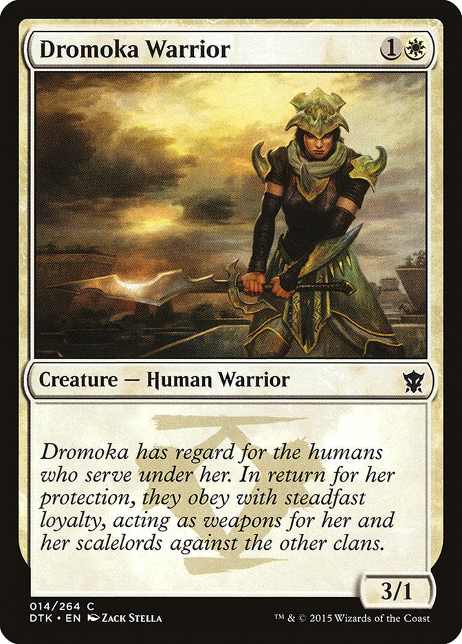 Dromoka Warrior [Dragons of Tarkir] | Silver Goblin