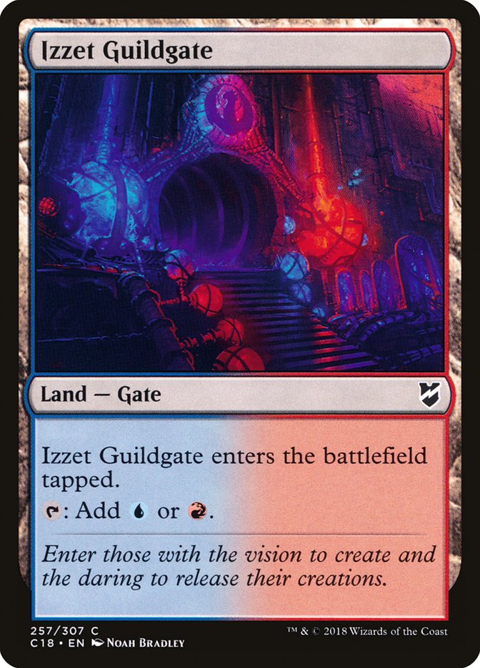 Izzet Guildgate [Commander 2018] | Silver Goblin