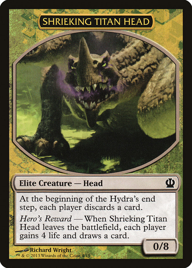 Shrieking Titan Head [Theros Face the Hydra] | Silver Goblin