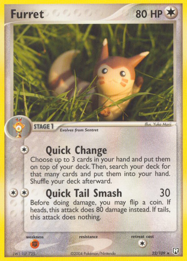 Furret (22/109) [EX: Team Rocket Returns] | Silver Goblin