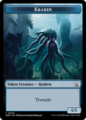 Treasure (21) // Kraken Double-Sided Token [March of the Machine Tokens] | Silver Goblin