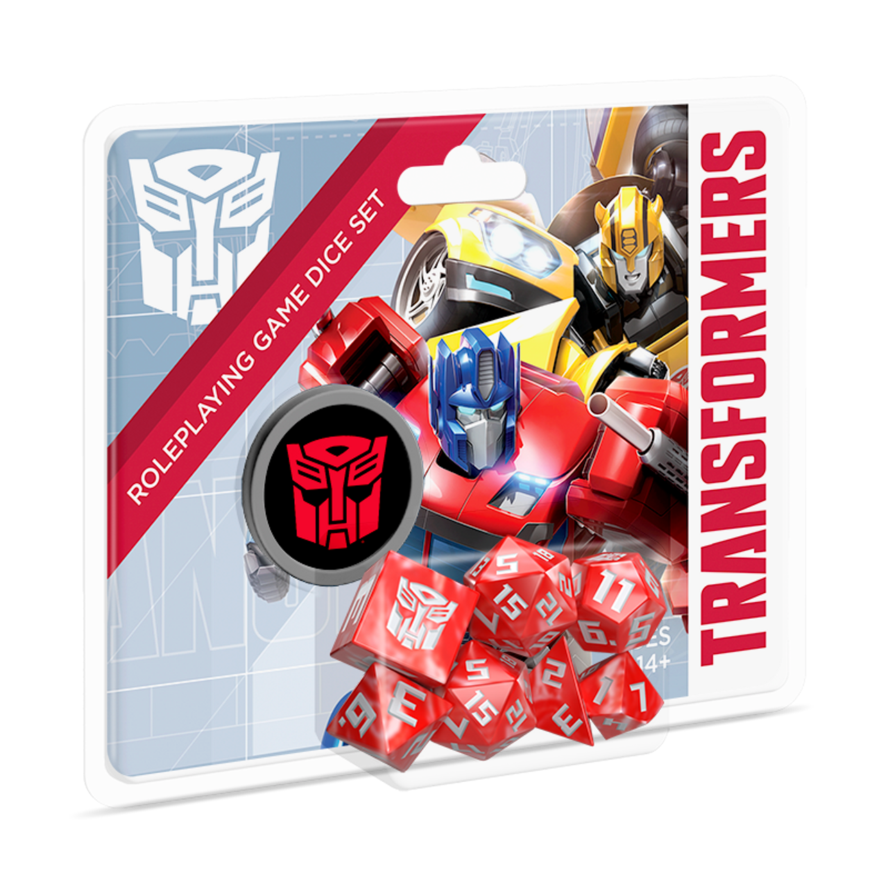 Transformers Roleplaying Game Dice | Silver Goblin