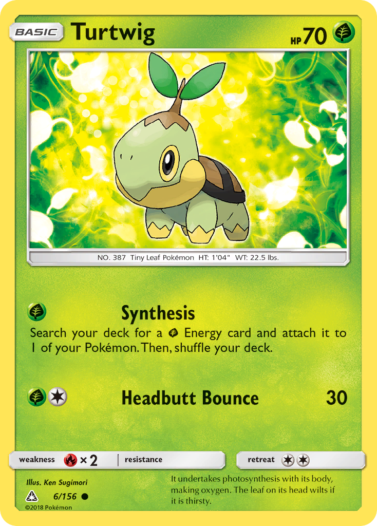 Turtwig (6/156) [Sun & Moon: Ultra Prism] | Silver Goblin