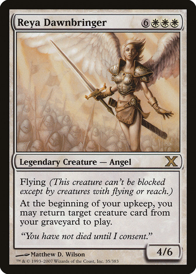 Reya Dawnbringer [Tenth Edition] | Silver Goblin