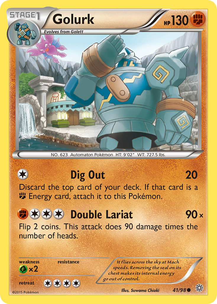 Golurk (41/98) [XY: Ancient Origins] | Silver Goblin