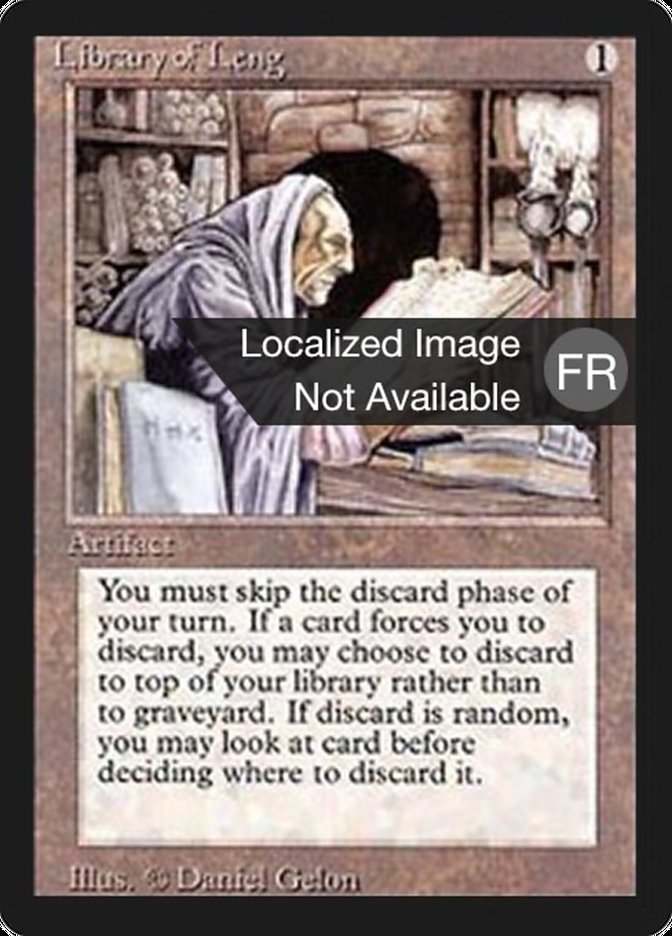 Library of Leng [Foreign Black Border] | Silver Goblin