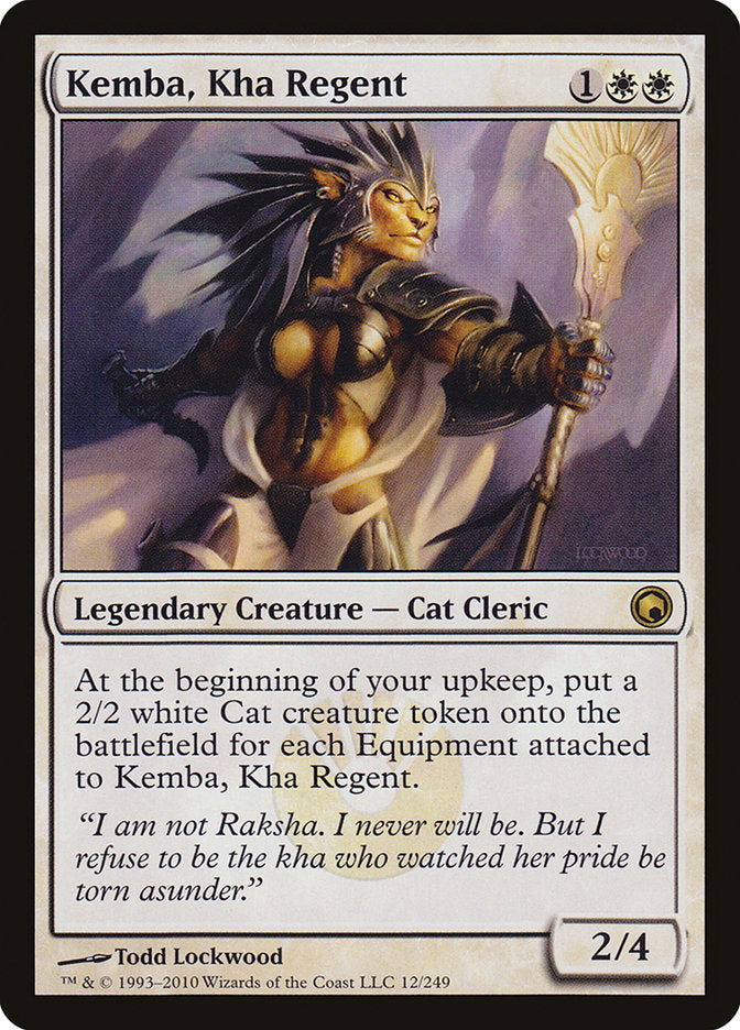 Kemba, Kha Regent [Scars of Mirrodin] | Silver Goblin