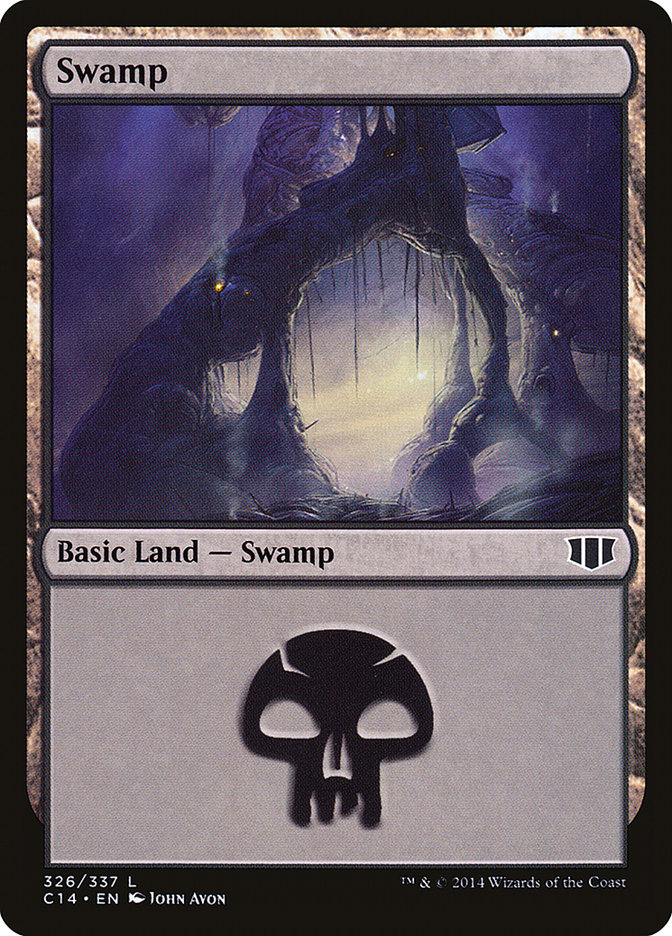 Swamp (326) [Commander 2014] | Silver Goblin