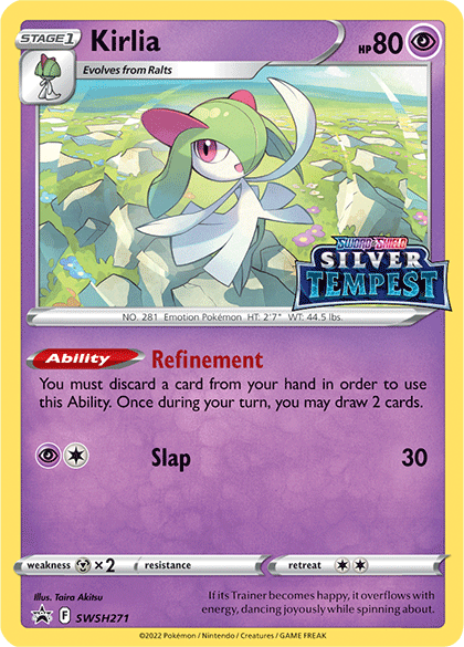 Kirlia (SWSH271) (Prerelease) [Sword & Shield: Black Star Promos] | Silver Goblin