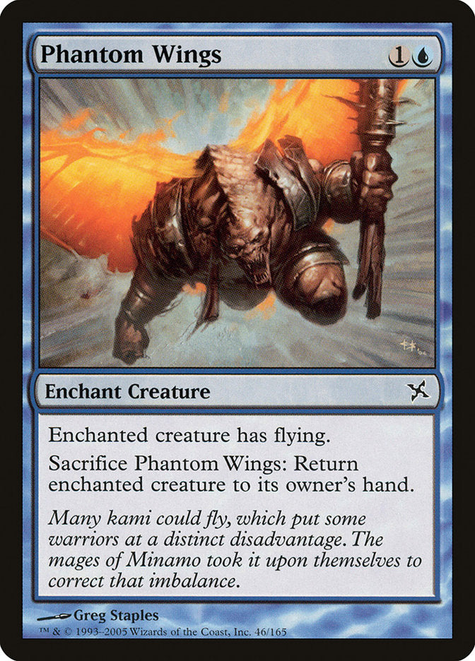 Phantom Wings [Betrayers of Kamigawa] | Silver Goblin