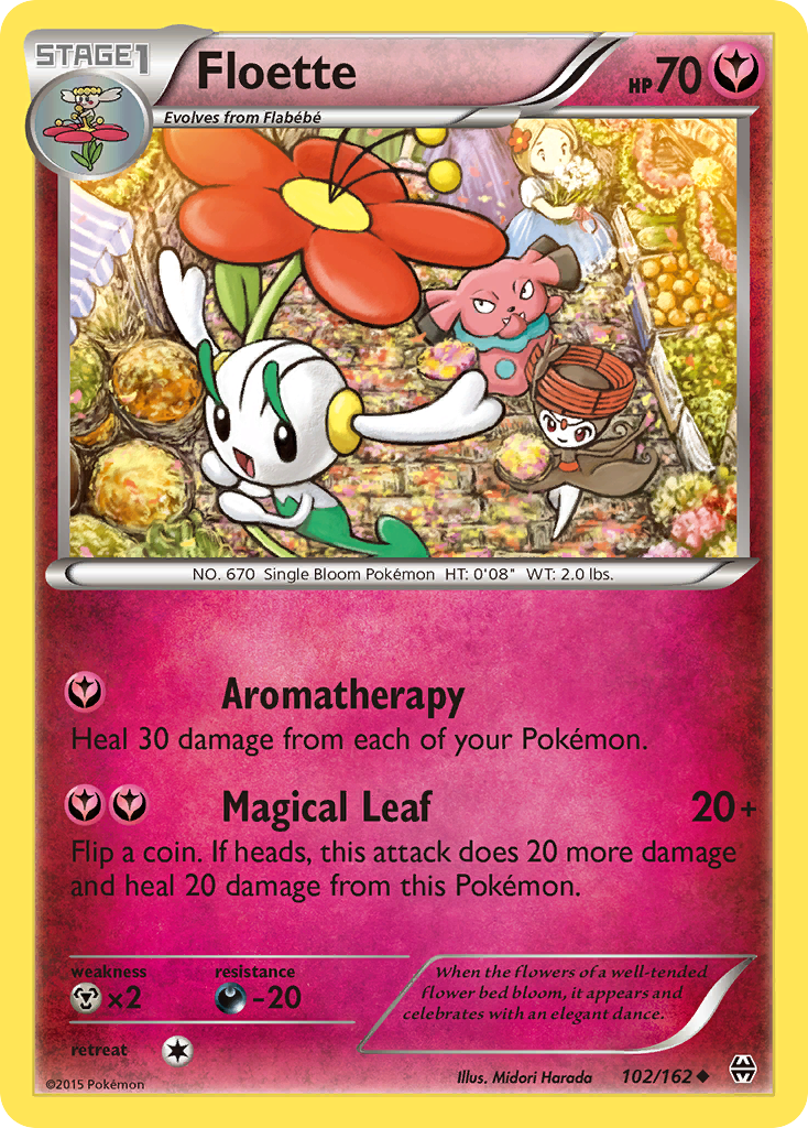 Floette (102/162) [XY: BREAKthrough] | Silver Goblin