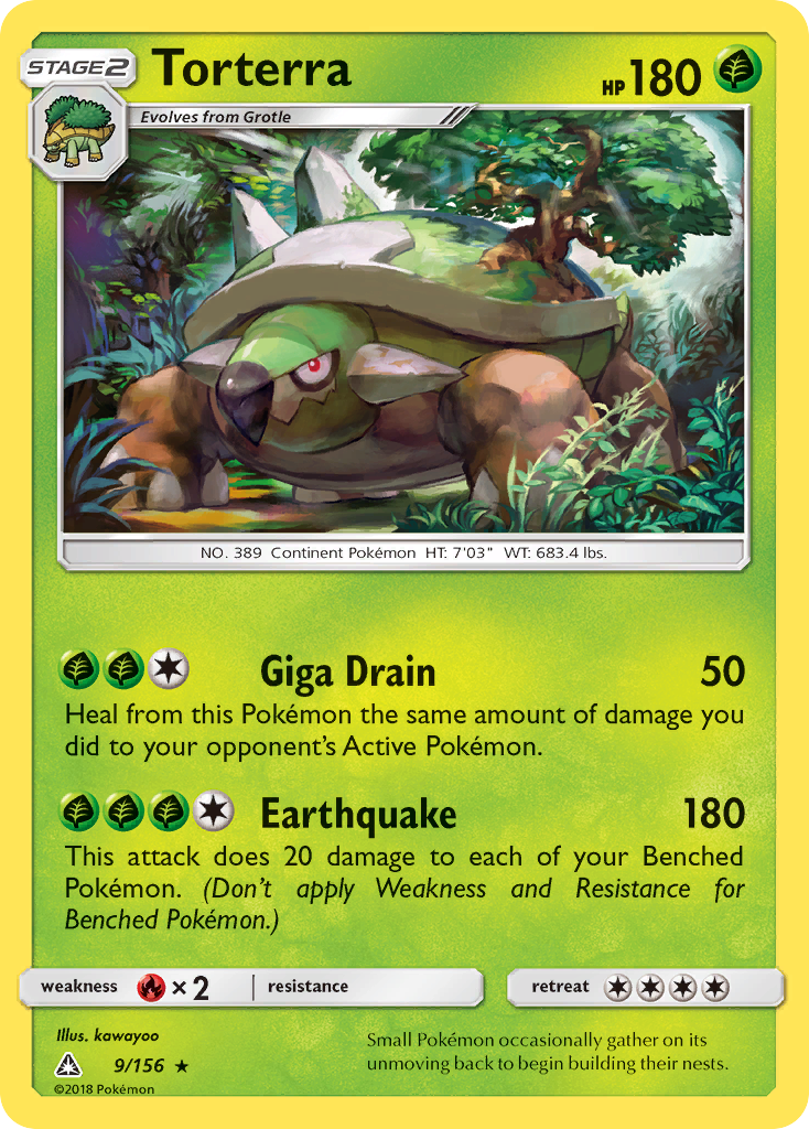 Torterra (9/156) [Sun & Moon: Ultra Prism] | Silver Goblin