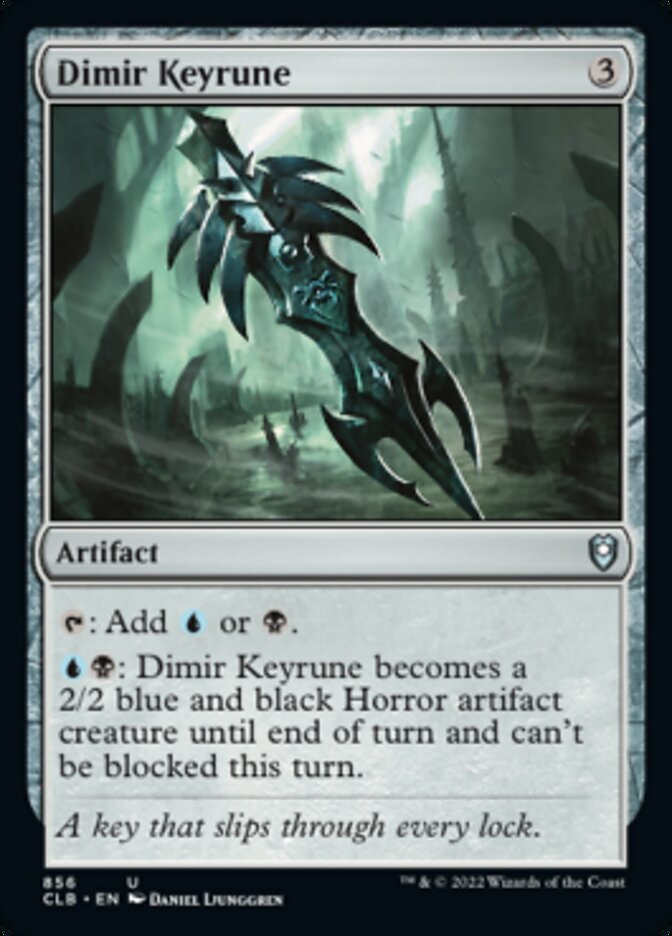 Dimir Keyrune [Commander Legends: Battle for Baldur's Gate] | Silver Goblin