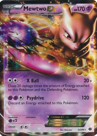 Mewtwo EX (54/99) (Jumbo Card) [Black & White: Next Destinies] | Silver Goblin