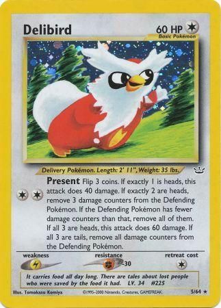 Delibird (5/64) [Neo Revelation Unlimited] | Silver Goblin