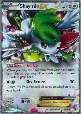 Shaymin EX (77/108) (Punches 'n' Bites - Patrick Martinez) [World Championships 2015] | Silver Goblin