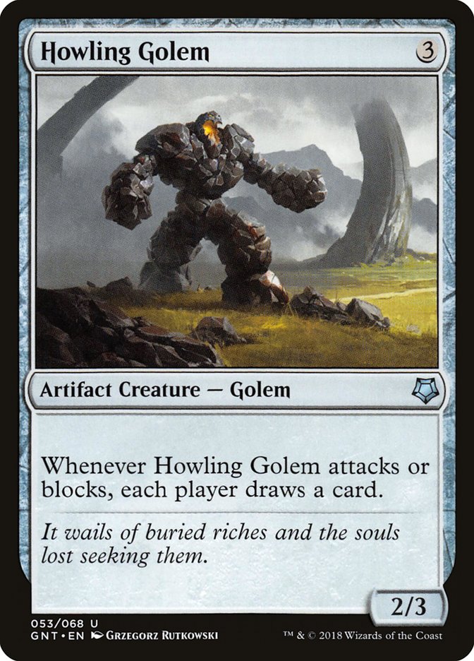 Howling Golem [Game Night 2018] | Silver Goblin
