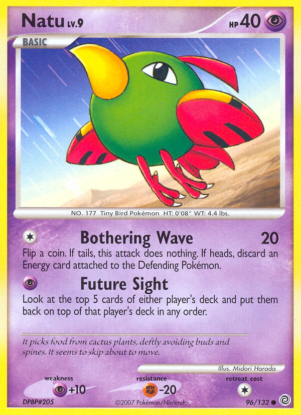 Natu (96/132) [Diamond & Pearl: Secret Wonders] | Silver Goblin