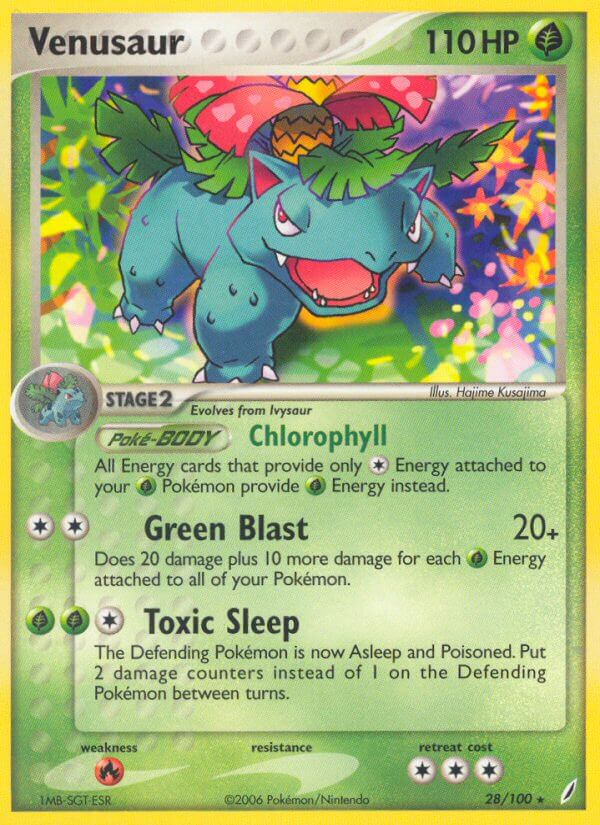 Venusaur (28/100) (Theme Deck Exclusive) [EX: Crystal Guardians] | Silver Goblin