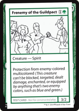 Frenemy of the Guildpact (2021 Edition) [Mystery Booster Playtest Cards] | Silver Goblin