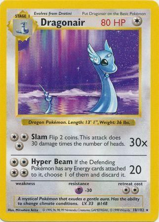 Dragonair (18/102) [Base Set Shadowless Unlimited] | Silver Goblin