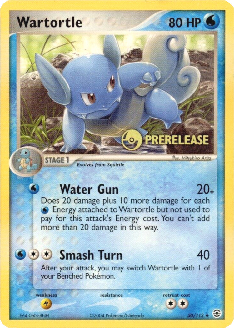 Wartortle (50/112) (Prerelease) [EX: FireRed & LeafGreen] | Silver Goblin