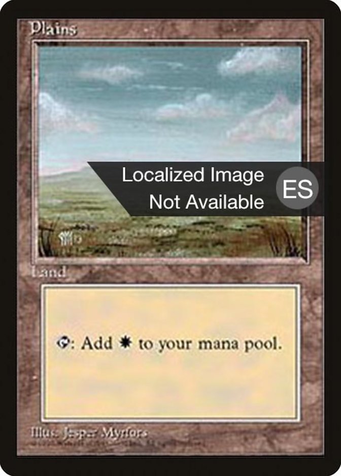 Plains (C) [Fourth Edition (Foreign Black Border)] | Silver Goblin