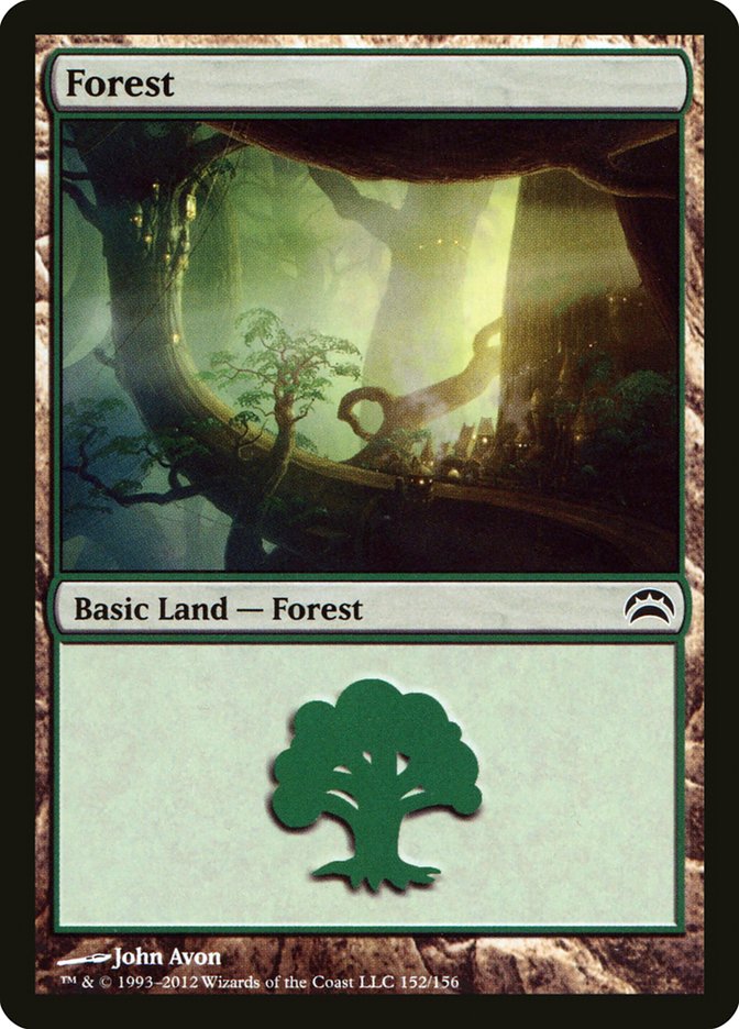 Forest (152) [Planechase 2012] | Silver Goblin