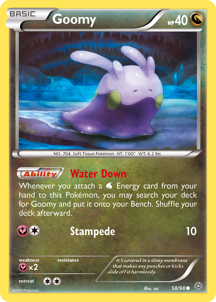 Goomy (58/98) [XY: Ancient Origins] | Silver Goblin