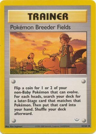 Pokemon Breeder Fields (62/64) [Neo Revelation Unlimited] | Silver Goblin