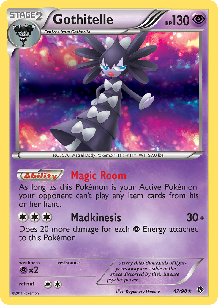 Gothitelle (47/98) [Black & White: Emerging Powers] | Silver Goblin