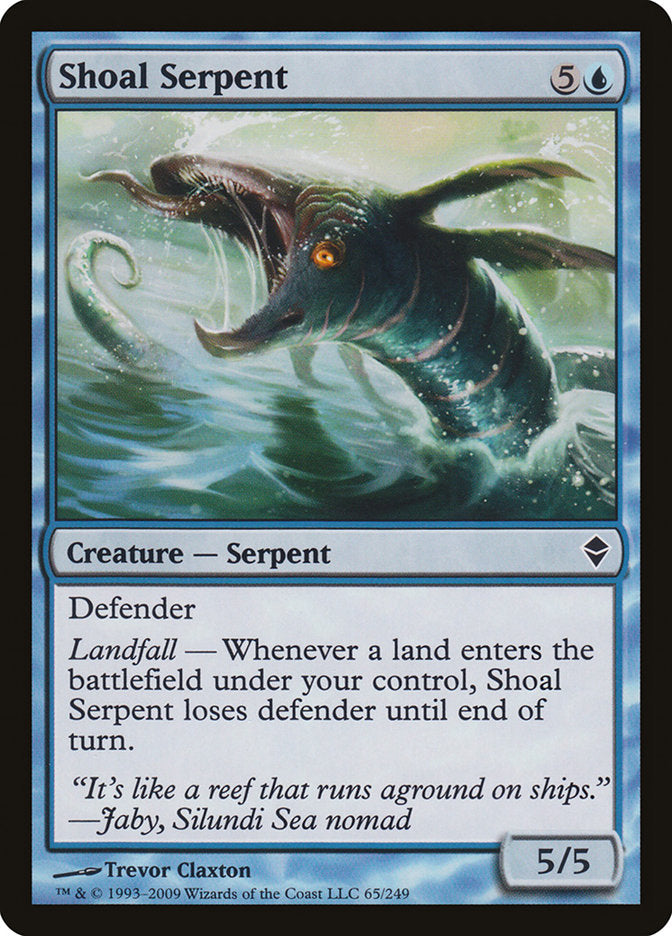 Shoal Serpent [Zendikar] | Silver Goblin