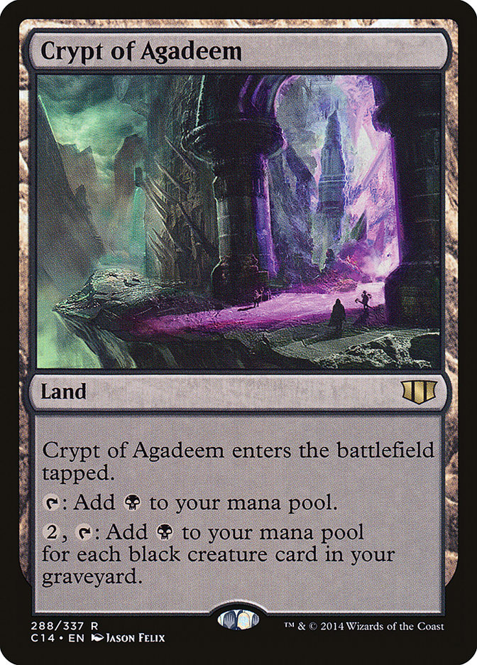 Crypt of Agadeem [Commander 2014] | Silver Goblin